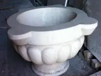 Вазоны и шары на вход из гранита, травертина, мрамора. Делаем эскизы, фотография 2