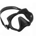Маска подводная scorpena f безрамочная (черный силикон), фотография 2