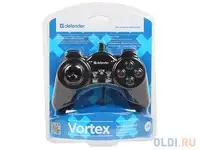 Геймпад проводной defender vortex usb, 13 кнопок