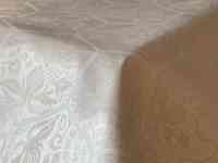 Испанская жаккардовая скатерть с золотым люрексом тефлоновым покрытием, фотография 4