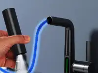 Смеситель с дисплеем выдвижной, фотография 8