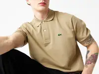Мужское поло lacoste l1212 classic fit