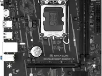 Материнская плата mb maxsun <ms-challenger h610m-d> lga1700 <h610> 1*pciex16, 1*pciex1, 