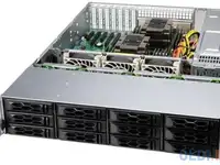 Серверный корпус 2u supermicro cse-la26e1c4-r609lp 600 вт чёрный серебристый