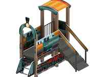 Мф 10.03.05-12 паровозик (мини цветной)