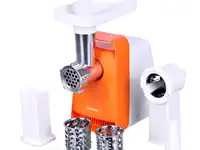 Мясорубка sunwind swg180 1800 вт белый оранжевый