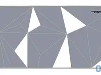 Коврик для мыши a4tech fstyler fp70 серый 750x300x2мм