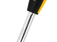 Ключ-трещотка deli dl2521 1/2" размер: 254 мм. двухкомпонентная трещотка, 45 t