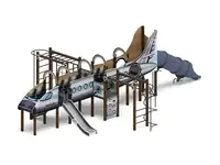 Аэроплан (техно) - дик 2.03.4.04-03 - игровой комплекс н=1200, фотография 2