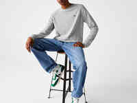 Мужской свитер lacoste crew neck