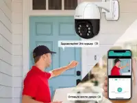 Wi-Fi Камера видеонаблюдения 5 Мпикс расширение, фотография 2