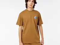 Мужская футболка lacoste из плотного хлопка