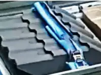 Линия по изготовлению модульной металлочерепицы с ЧПУ, Модель JB100, фотография 3