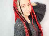 Афрокосы, де дреды, зизи,же косы, фотография 3