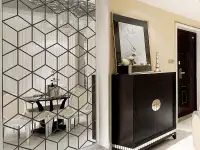 Акрил зеркало ромб украшение декор, фотография 2