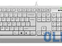 A-4tech клавиатура + мышь a4 fstyler f1010 white клав:белый/серый мышь:белый/серый usb