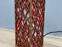 Красный Интерьерный светильник - ночник, фотография 8