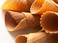 Вафельный рожок для мороженого., фотография 2