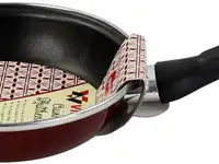 Сковорода vitrinor authentique burgundy 20 20 см 1 л сталь