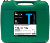 85822 bizol нс-синт. мот.масло technology 5w-30 507 sm c3 (20л)