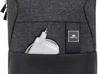 Рюкзак для ноутбука 13.3" riva 8825 полиэстер полиуретан черный