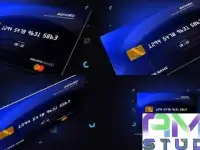 Видеоролик для визуализации пластиковых карт в Алматы (BANK_3)