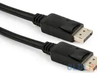 Кабель displayport 3м gembird cc-dp-10 круглый черный