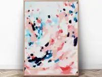 Интерьерная картина ручной работы. Декор на стену. Абстракция