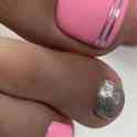 Услуги ногтевого сервиса маникюр с выравниванием и укреплением, педикюр, удаление врошего ногтя, дизайн, худ.роспись., фотография 2