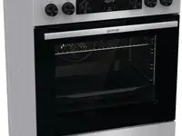 Комбинированная плита gorenje gks6c70xj нержавеющая сталь
