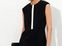 Блузка c контрастным принтом vassa&co