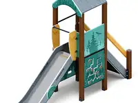 Играйте с нами (тайга) - дик 2.01.1.01-13 - игровой комплекс h=1200