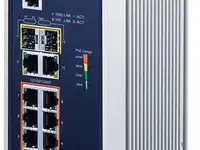 Ip30 industrial l2/l4 8-port 10/100/1000t 802.3at poe + 2-port 10/100/100t +