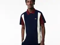 Мужское поло lacoste из органического хлопка