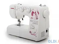 Швейная машина janome sew cat 57 белый/рисунок