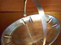 продам вазочку. чистое серебро 875 проба. ссср, фотография 2