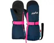 Варежки reusch 20-21 happy r-tex xt kids mitten dress blue/pink glo, фотография 6