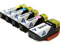 Комплект совместимых картриджей t410xl (c/m/y/pb/bk) для epson expression premium xp-830