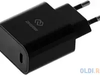 Сетевое зар./устр. digma dgw3c 3a pd черный (dgw3c0f010bk)