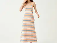 Женское платье lacoste в полоску