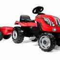 Трактор педальный XL с прицепом Smoby Франция, фотография 2