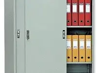 Шкаф металлический офисный купе практик "амт-1891", 1830х915х458 мм, 48 кг, 3