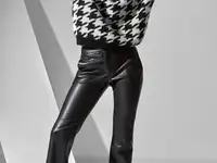 Брюки из экокожи vassa&co