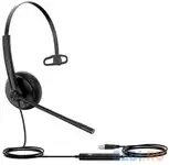 Гарнитура yealink uh34 mono uc черный