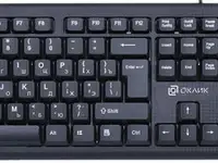 Oklick 640m черный usb {клавиатура + мышь, клав:черный мышь:черный} [1102281]