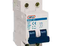 Автоматический выключатель 2P 63A ВА 47-63 Энергия, 6 шт