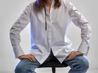 Рубашка прямого кроя vassa&co