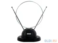 Телевизионная антенна bbk da02 комнатная цифровая dvb-t антенна, черный