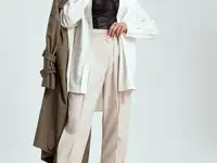 Зауженые брюки balloon со стрелками, фотография 2