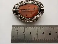 Продам брошь с балтийским янтарём, в отличном состоянии, изготовлена в 1961-ом году, на заказ, стоимость 25000 тенге. Пр, фотография 2